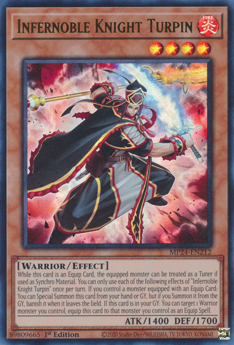 Infernoble Knight Turpin, 25th Anniversary Tin: Dueling Mirrors · MP24-EN212