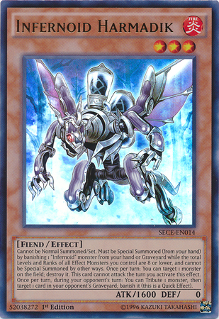 Infernoid Harmadik, Secrets of Eternity Sneak Peek Participation Card · SECE-EN014
