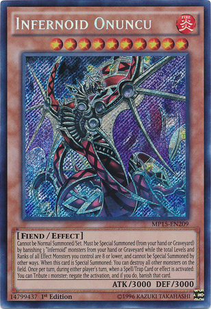 Infernoid Onuncu, 2015 Mega-Tin Mega Pack · MP15-EN209