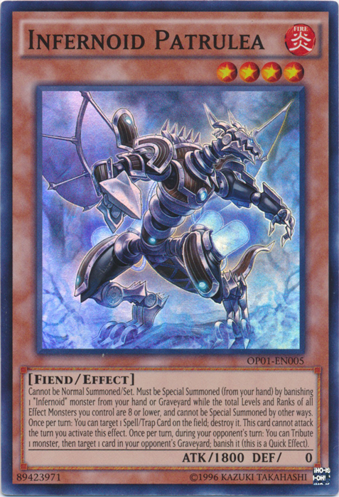 Infernoid Patrulea, OTS Tournament Pack 1 · OP01-EN005