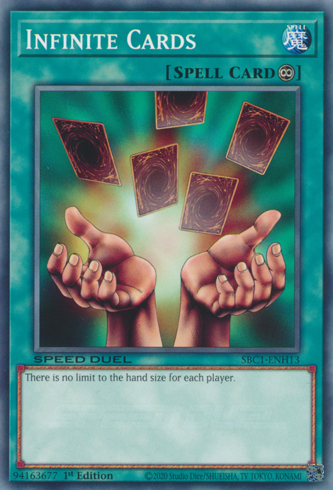 Infinite Cards, Speed Duel: Streets of Battle City · SBC1-ENH13