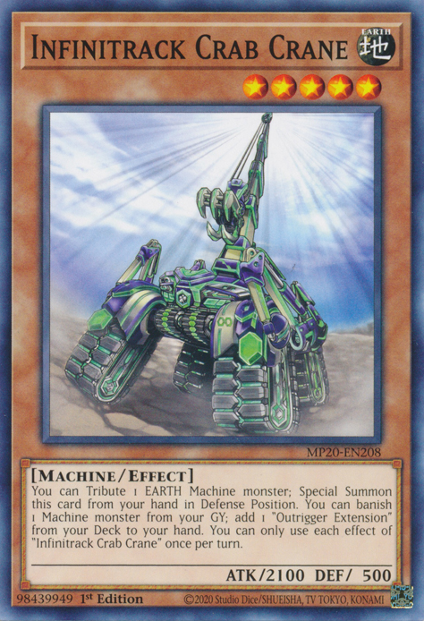 Infinitrack Crab Crane, 2020 Tin of Lost Memories · MP20-EN208