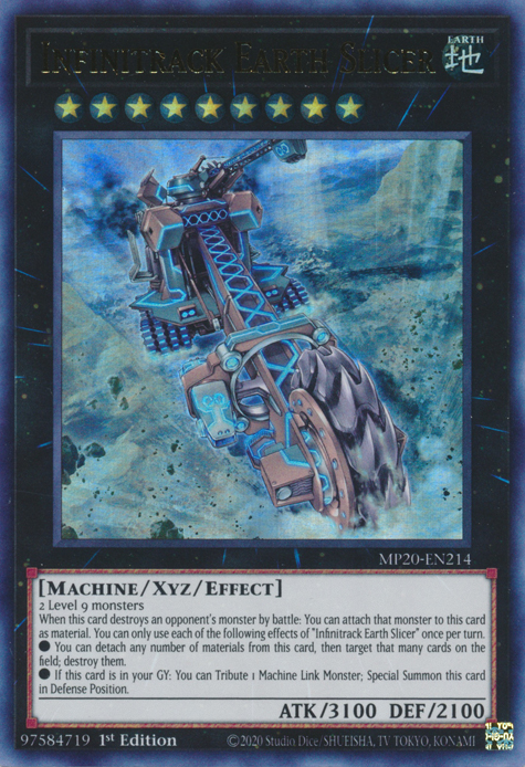 Infinitrack Earth Slicer, 2020 Tin of Lost Memories · MP20-EN214