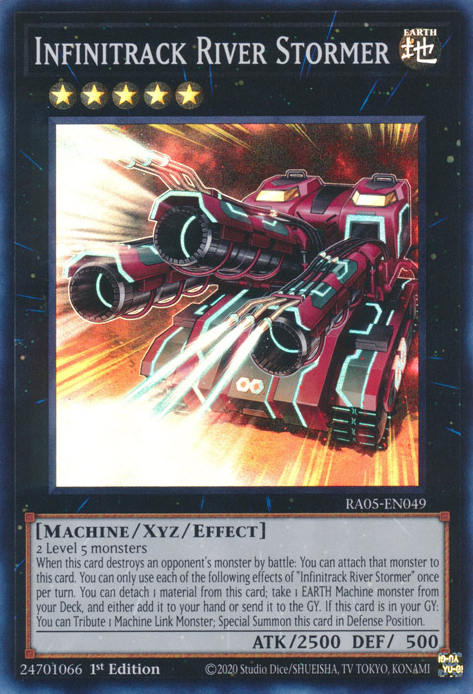 Infinitrack River Stormer, Rarity Collection 5 · RA05-EN049