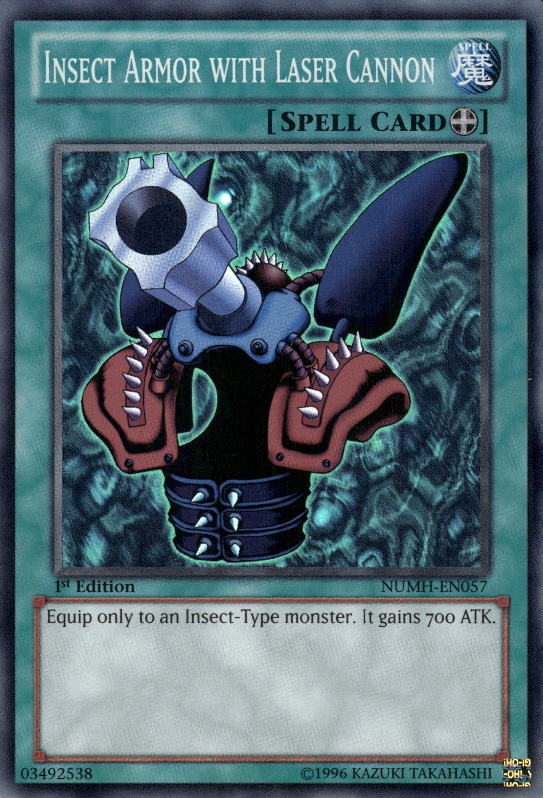 Insect Armor with Laser Cannon, Number Hunters · NUMH-EN057