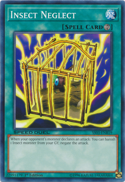 Insect Neglect, Speed Duel Starter Decks: Ultimate Predators · SS03-ENB19
