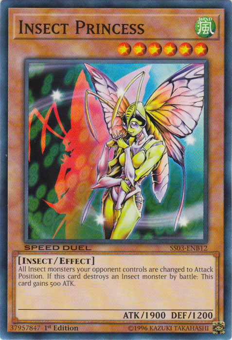 Insect Princess, Speed Duel Starter Decks: Ultimate Predators · SS03-ENB12