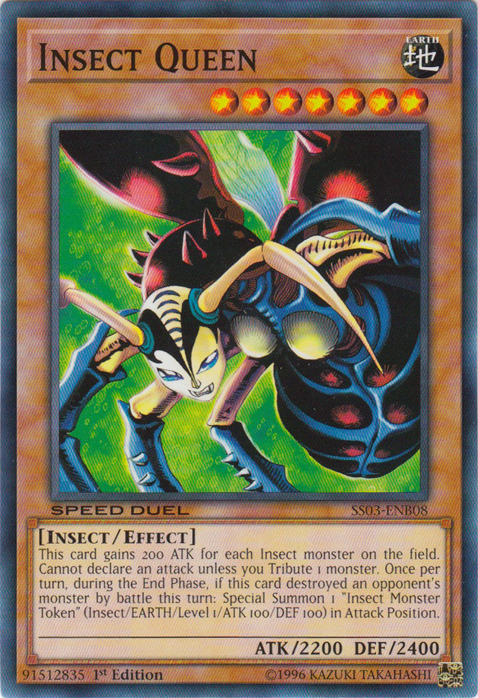 Insect Queen, Speed Duel Starter Decks: Ultimate Predators · SS03-ENB08