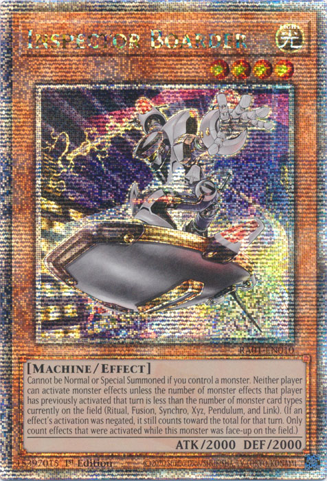 Inspector Boarder, 25th Anniversary Rarity Collection · RA01-EN010