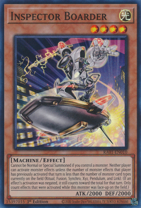 Inspector Boarder, 25th Anniversary Rarity Collection · RA01-EN010
