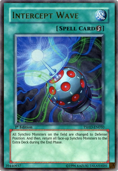 Intercept Wave, The Shining Darkness Sneak Peek Participation Card · TSHD-EN050