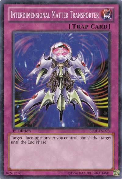 Interdimensional Matter Transporter, Battle Pack: Epic Dawn · BP01-EN098