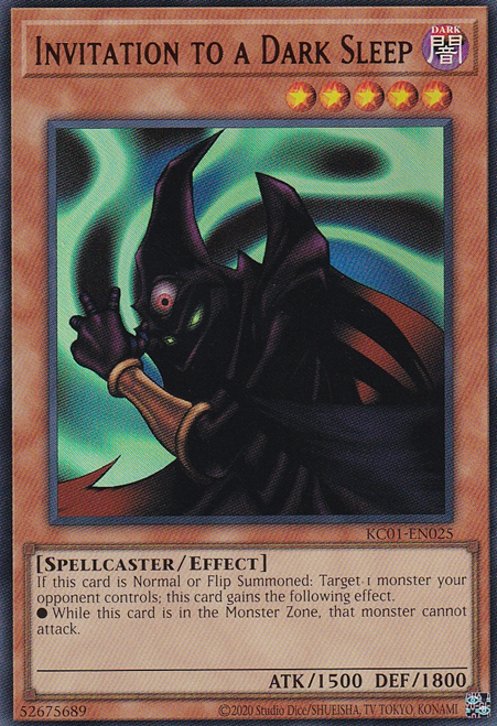Invitation to a Dark Sleep, 25th Anniversary Ultimate Kaiba Set · KC01-EN025