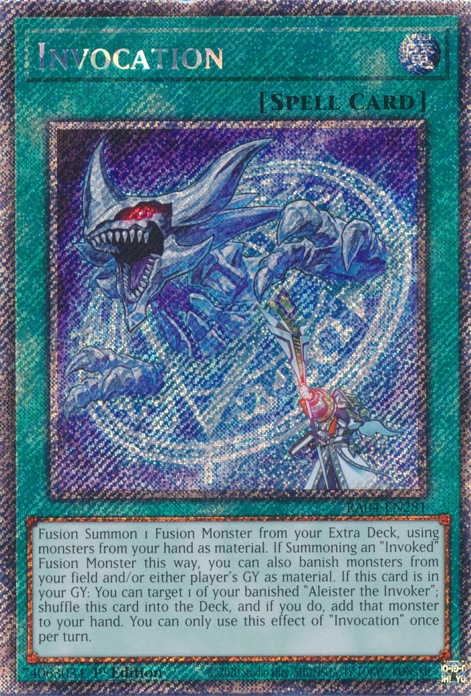 Invocation, Quarter Century Stampede · RA04-EN281