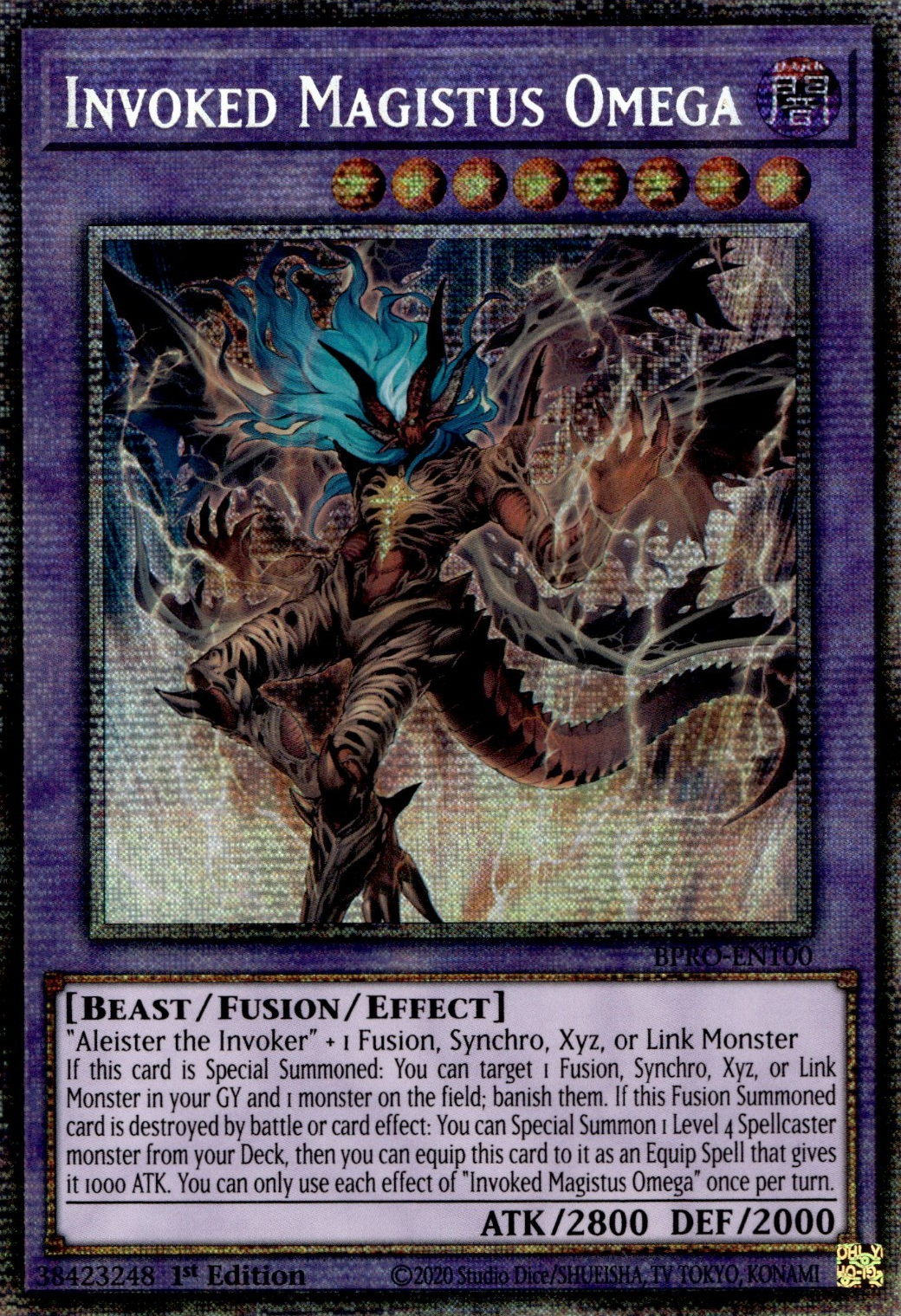 Invoked Magistus Omega, Burst Protocol · BPRO-EN100