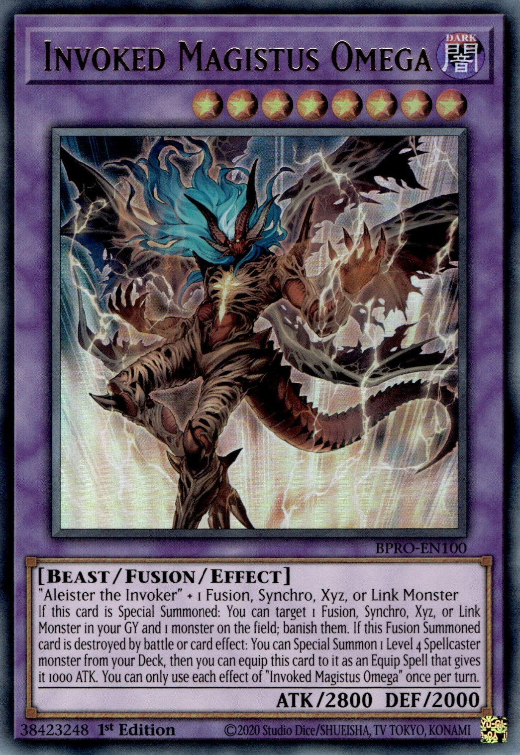 Invoked Magistus Omega, Burst Protocol · BPRO-EN100