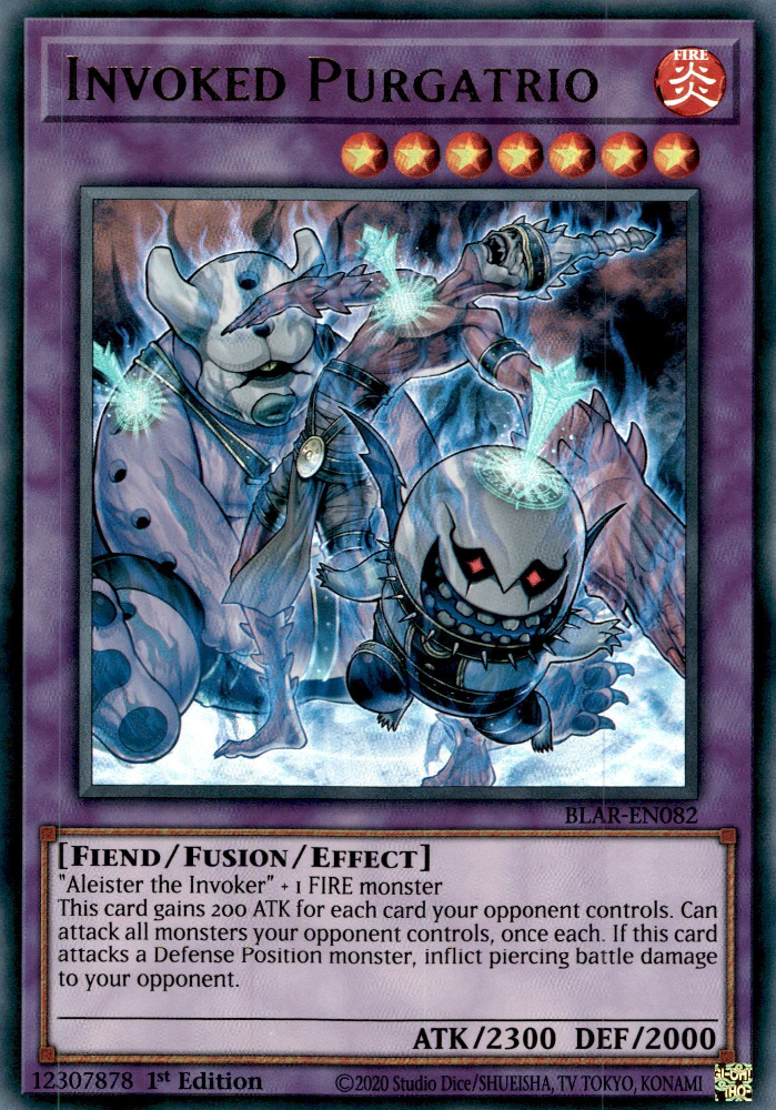 Invoked Purgatrio, Battles of Legend: Armageddon · BLAR-EN082