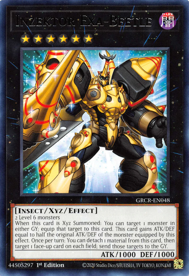 Inzektor Exa-Beetle, The Grand Creators · GRCR-EN048