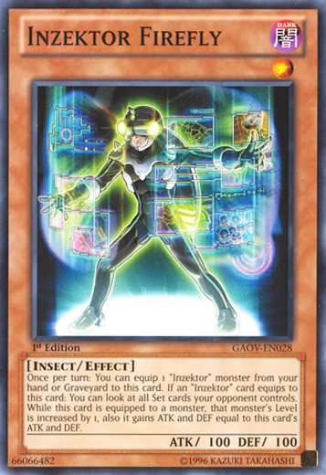 Inzektor Firefly, Galactic Overlord Sneak Peek Participation Card · GAOV-EN028