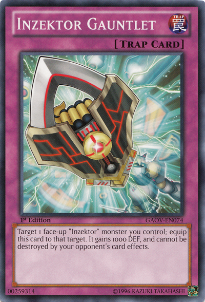 Inzektor Gauntlet, Galactic Overlord Sneak Peek Participation Card · GAOV-EN074