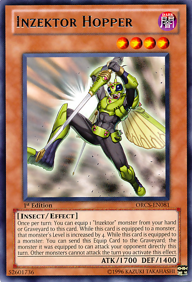 Inzektor Hopper, Order of Chaos Sneak Peek Participation Card · ORCS-EN081