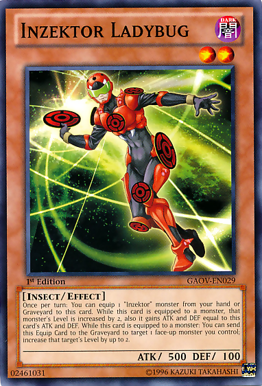 Inzektor Ladybug, Galactic Overlord Sneak Peek Participation Card · GAOV-EN029