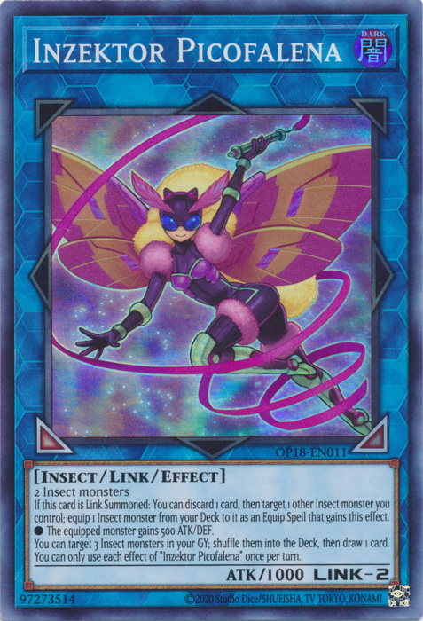 Inzektor Picofalena, OTS Tournament Pack 18 · OP18-EN011