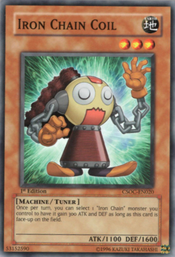 Iron Chain Coil, Crossroads of Chaos Sneak Peek Participation Card · CSOC-EN020