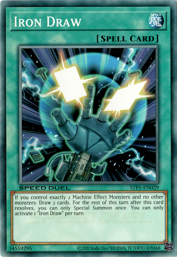 Iron Draw, Speed Duel Tournament Pack 5 · STP5-EN029