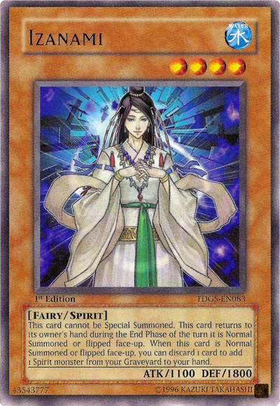Izanami, The Duelist Genesis Sneak Peek Participation Card · TDGS-EN083