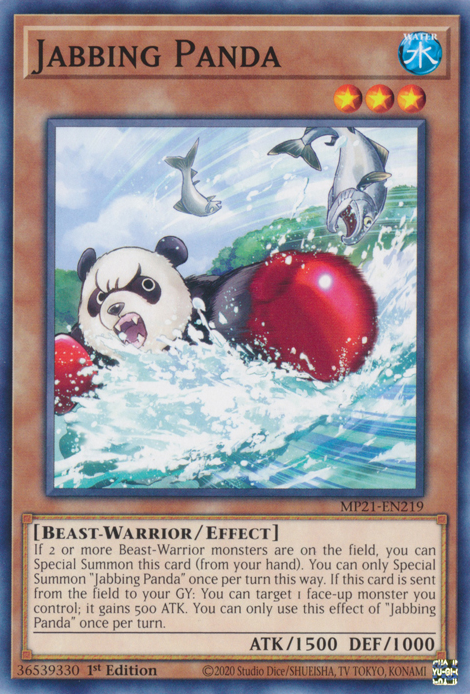 Jabbing Panda, 2021 Tin of Ancient Battles · MP21-EN219