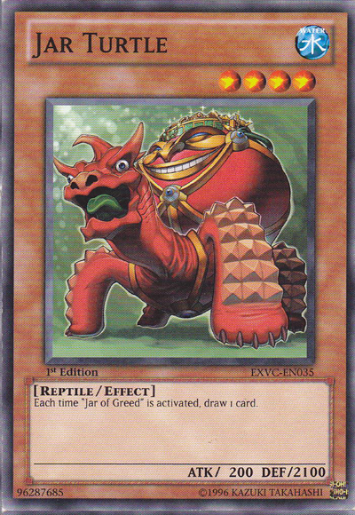 Jar Turtle, Extreme Victory Sneak Peek Participation Card · EXVC-EN035