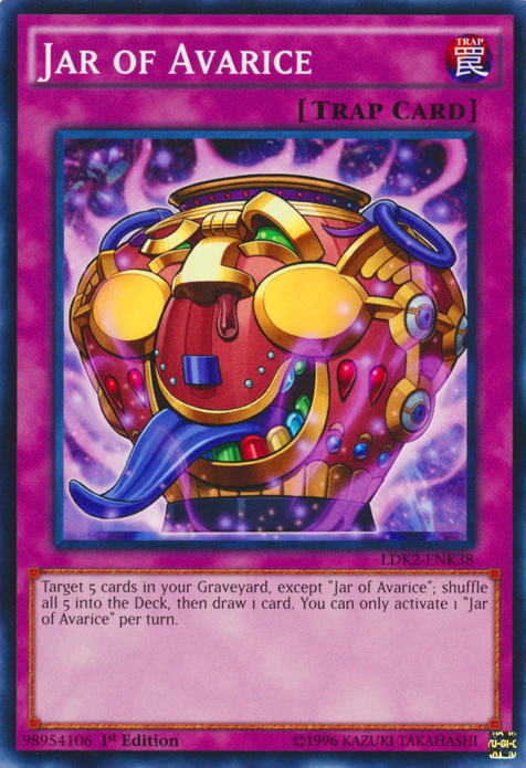 Jar of Avarice, Legendary Decks II · LDK2-ENK38