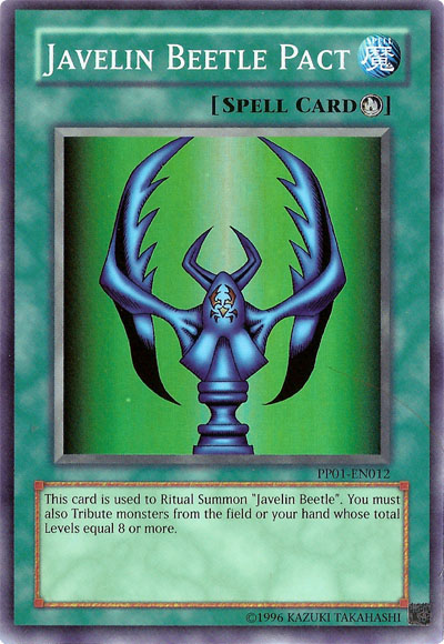 Javelin Beetle Pact, Premium Pack (TCG) · PP01-EN012