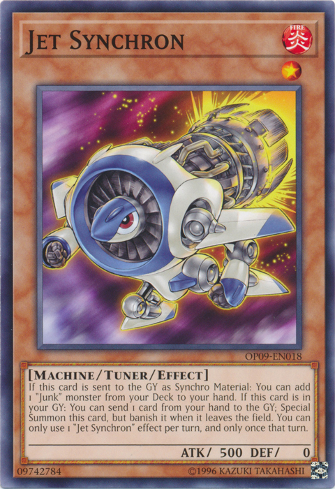 Jet Synchron, OTS Tournament Pack 9 · OP09-EN018