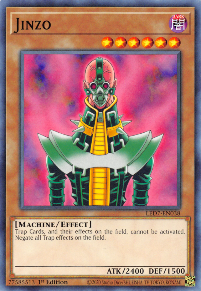 Jinzo, Legendary Duelists: Rage of Ra · LED7-EN038