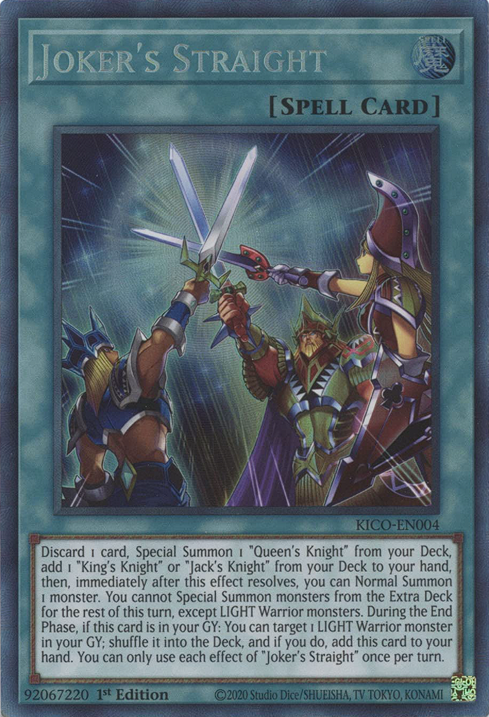 Joker's Straight, King's Court · KICO-EN004