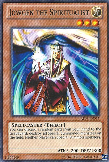 Jowgen the Spiritualist, Astral Pack Three · AP03-EN015