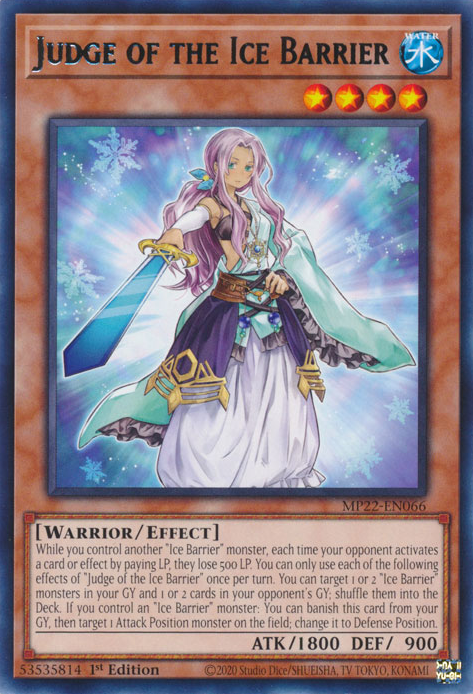 Judge of the Ice Barrier, 2022 Tin of the Pharaoh's Gods · MP22-EN066