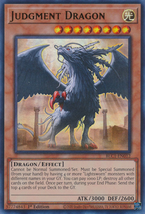 Judgment Dragon, Battles of Legend: Chapter 1 · BLC1-EN012