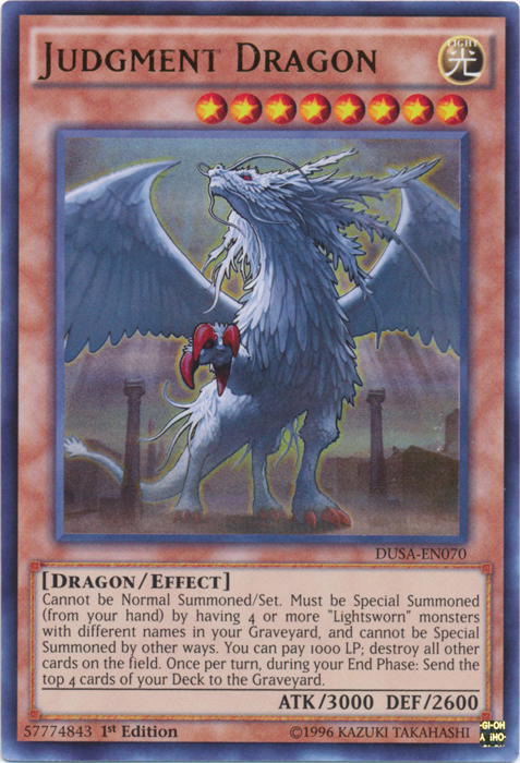 Judgment Dragon, Duelist Saga · DUSA-EN070