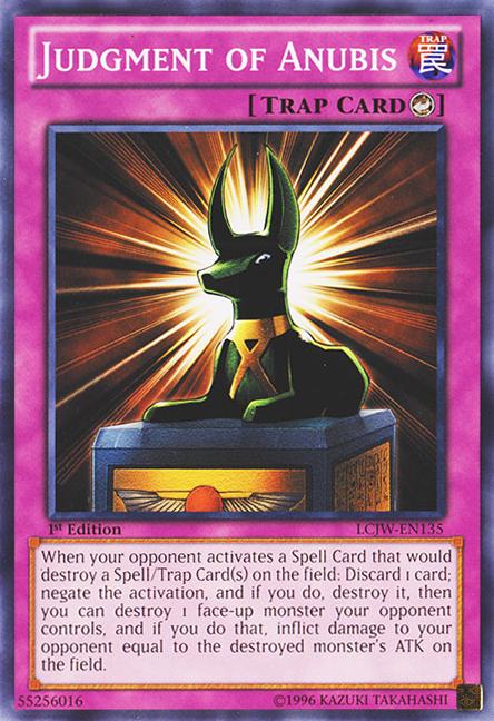 Judgment of Anubis, Legendary Collection 4: Joey's World Mega Pack · LCJW-EN135