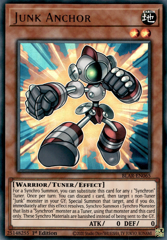 Junk Anchor, Battles of Legend: Armageddon · BLAR-EN065