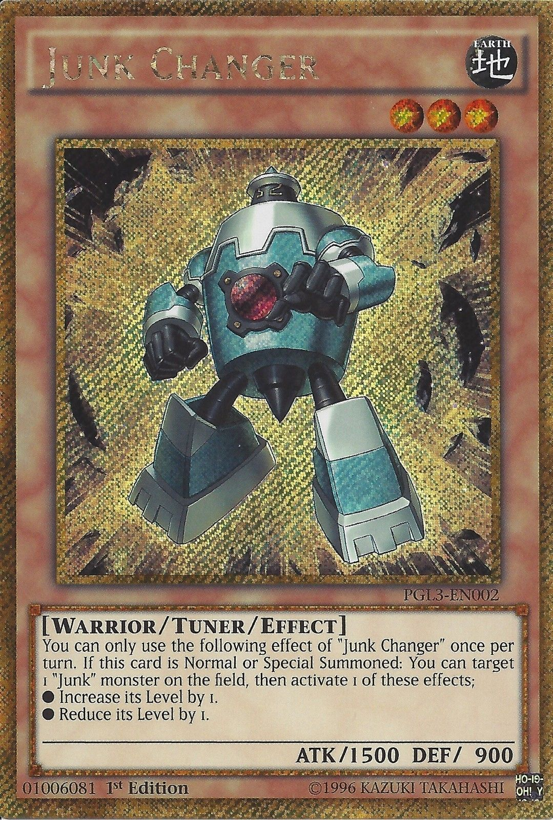 Junk Changer, Premium Gold: Infinite Gold · PGL3-EN002