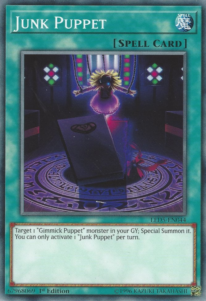 Junk Puppet, Legendary Duelists: Immortal Destiny · LED5-EN044