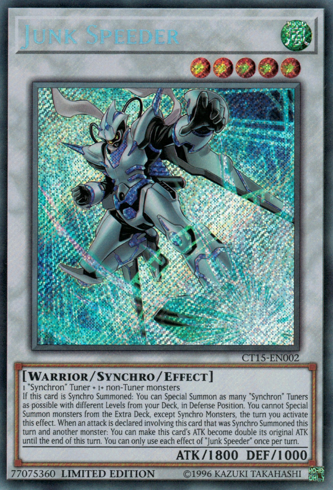 Junk Speeder, 2018 Mega-Tins · CT15-EN002