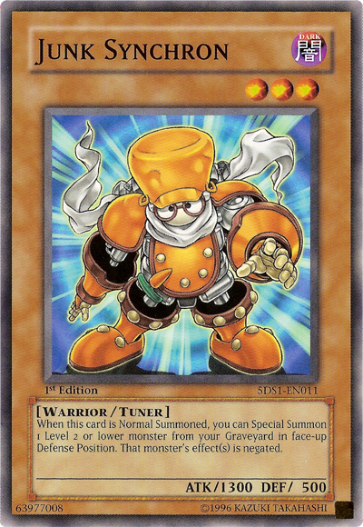 Junk Synchron, Starter Deck: Yu-Gi-Oh! 5D's · 5DS1-EN011