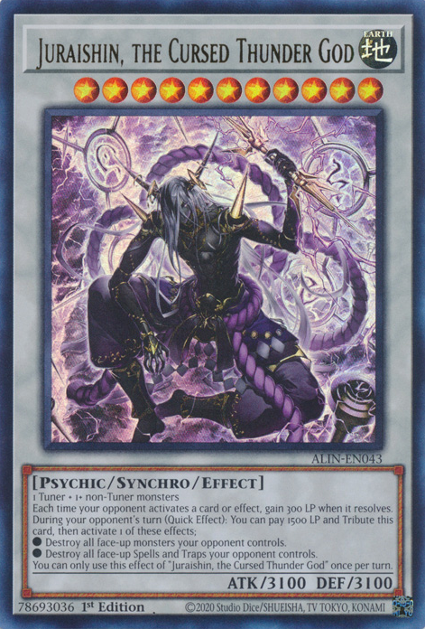 Juraishin, the Cursed Thunder God, Alliance Insight · ALIN-EN043