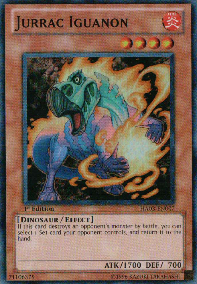 Jurrac Iguanon, Hidden Arsenal 3 · HA03-EN007
