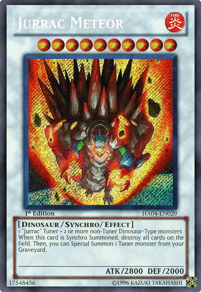 Jurrac Meteor, Hidden Arsenal 4: Trishula's Triumph · HA04-EN029